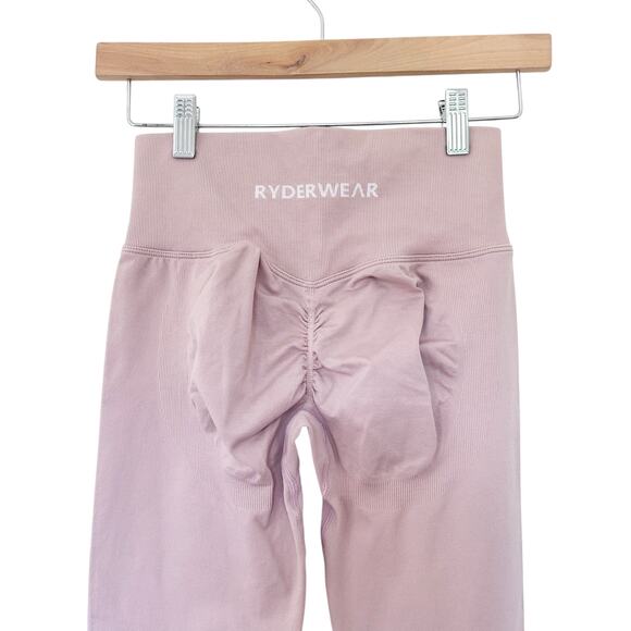 Ryderwear Tan Scrunch Butt Leggings Sz S - Picture 4 of 6